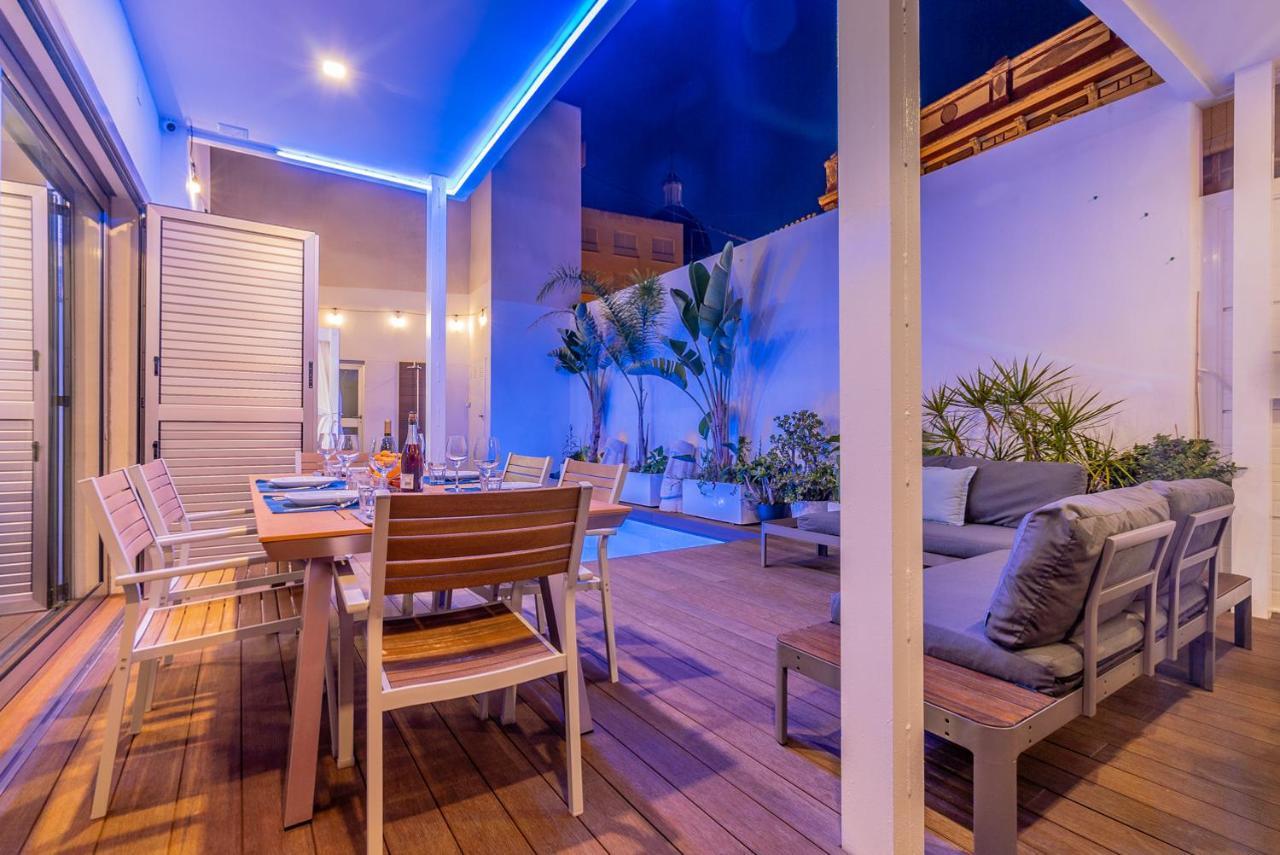 Vlvilla - Villa De Lujo En Valencia Con Piscina Privada Y Sala De Cine Burjassot Eksteriør billede
